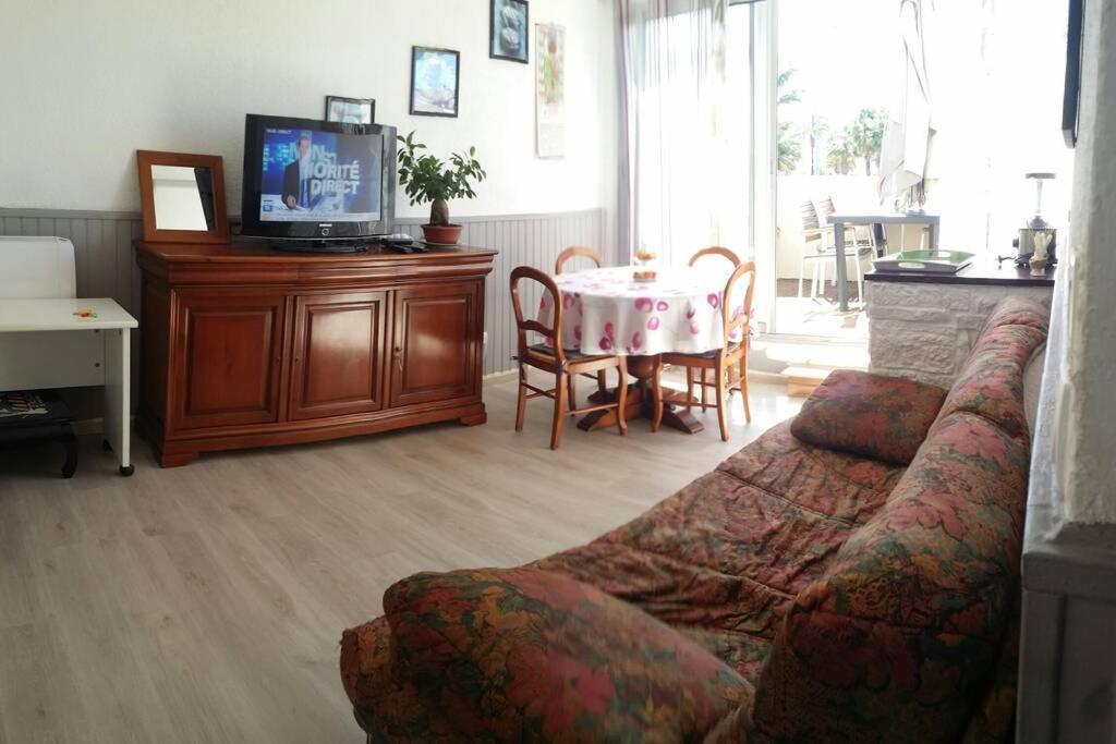 Beau T2 Climatise Avec Terrasse 100M Plage Apartment Saint-Cyprien  Exterior photo