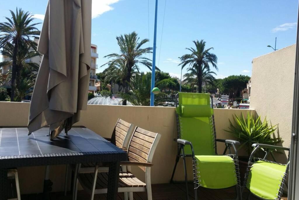 Beau T2 Climatise Avec Terrasse 100M Plage Apartment Saint-Cyprien  Exterior photo